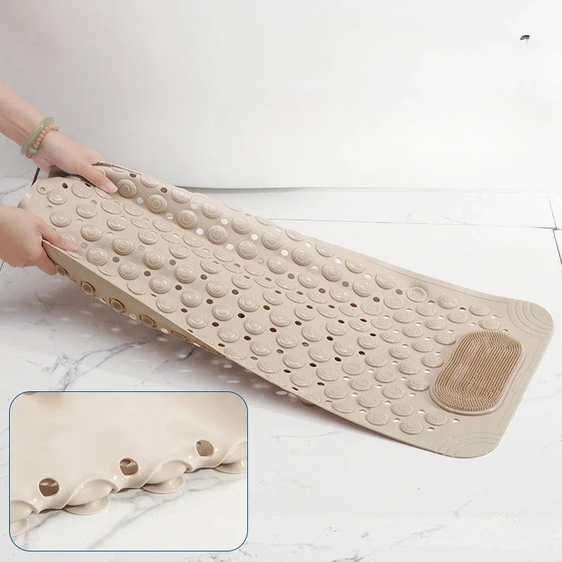 Antislip Badmat voor Badkuip | Veiligheid voor Ouderen en Kinderen | Sneldrogende Rubberen Mat voor Badkamer