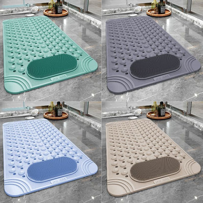 Antislip Badmat voor Badkuip | Veiligheid voor Ouderen en Kinderen | Sneldrogende Rubberen Mat voor Badkamer