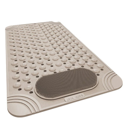 Antislip Badmat voor Badkuip | Veiligheid voor Ouderen en Kinderen | Sneldrogende Rubberen Mat voor Badkamer
