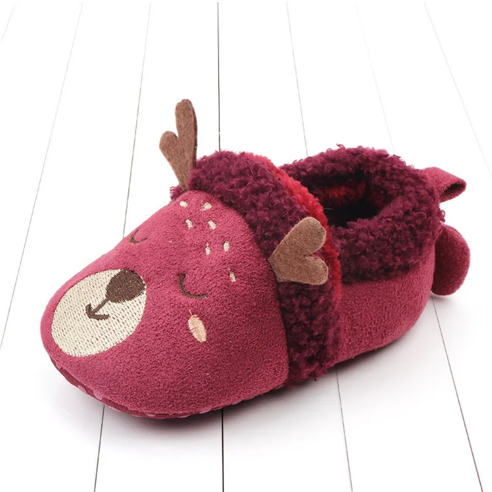 Antislip Baby Slippers – Zachte Katoenen Zool voor Veiligheid en Comfort – Geschikt voor Alle Seizoenen