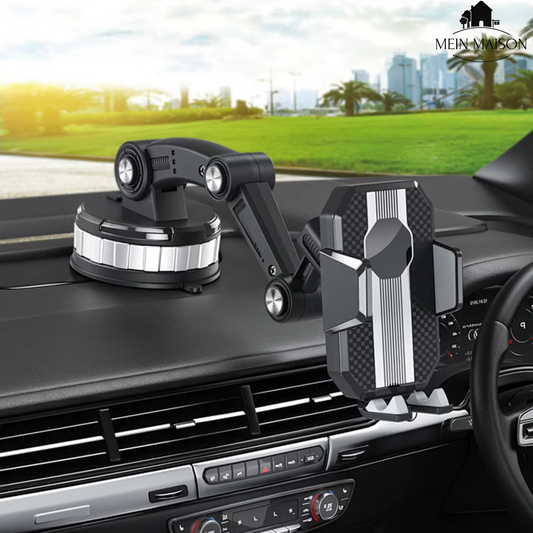 Auto Smartphonehouder met Maximale Flexibiliteit – Universele en Duurzame Bevestiging