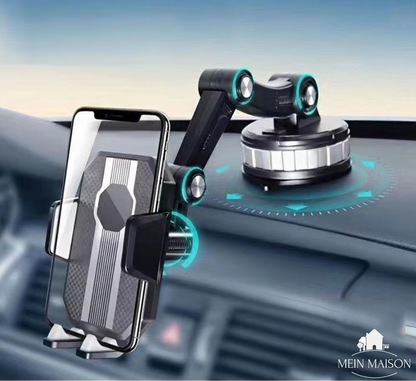 Auto Smartphonehouder met Maximale Flexibiliteit – Universele en Duurzame Bevestiging