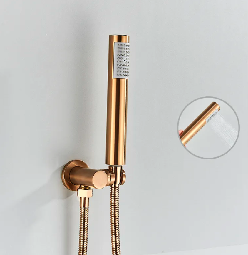 VoordeelPaleis® Badset Doucheset Yosemite Inbouw Badkraan 21cm en Handdouche Koper 2 weg