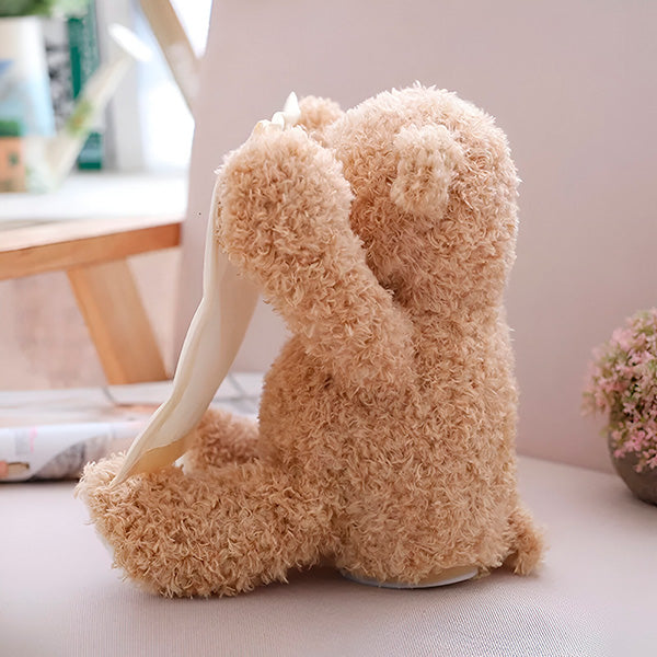 Interactieve Knuffelbeer – Zacht Pluche, Zingt en Speelt Kiekeboe – Voor Baby's en Peuters 0-5 Jaar