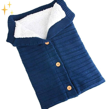 Baby Fleece Slaapzak met Patroon en Knopen voor een heerlijk slaapervaring voor uw kleintje