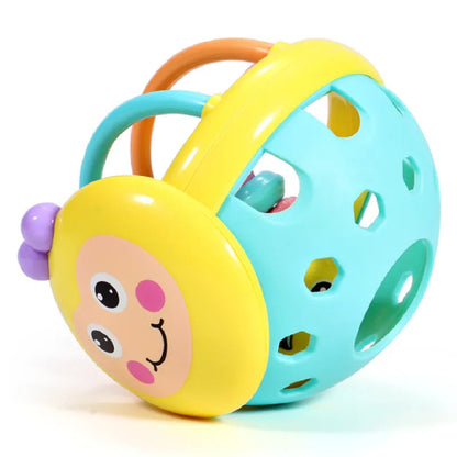 Zintuiglijke Babybal – Veilig en Lichtgewicht, Met Rammelgeluid – Geschikt voor Baby's vanaf 3 Maanden