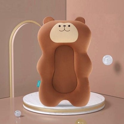 Baby Badkussen – Ergonomisch Ontwerp, Zacht en Ademend Katoen – Voor Comfortabele en Veilige Badmomenten