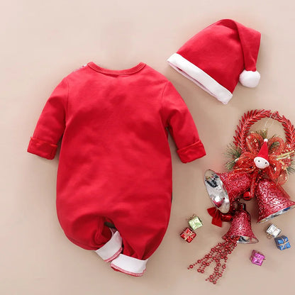 Baby Kerstkostuum – Zacht Materiaal, Comfortabel Ontwerp – Perfect voor Feestdagen en Speciale Gelegenheden