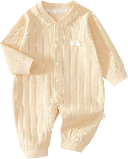 Baby Pyjama – Zacht Katoen, Ademend en Comfortabel – Geschikt voor Alle Seizoenen