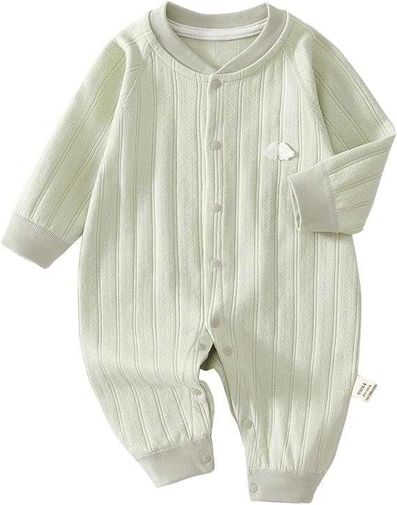 Baby Pyjama – Zacht Katoen, Ademend en Comfortabel – Geschikt voor Alle Seizoenen