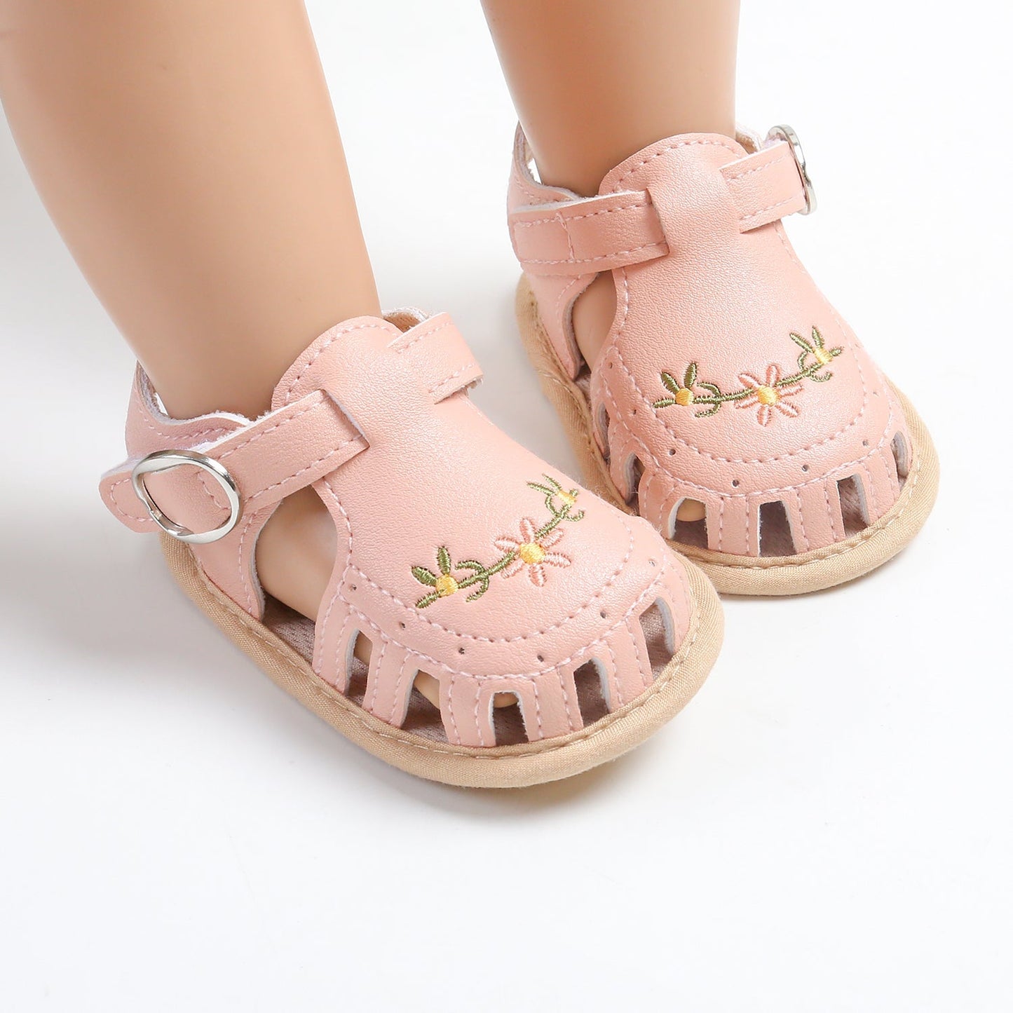 Baby Sandalen – Ademend en Flexibel, Ideaal voor Eerste Stapjes – Geschikt voor 0-2 Jaar