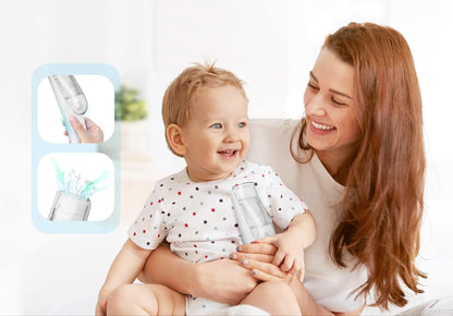 Baby Tondeuse – Waterdichte Snoerloze Tondeuse met Automatische Haaropzuiging – Inclusief Opbergdoos