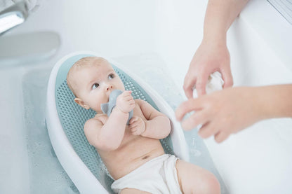 Babybad Ondersteuning – Ergonomisch Ontwerp, Hygiënisch Mesh Materiaal – Voor Comfortabele Badervaring