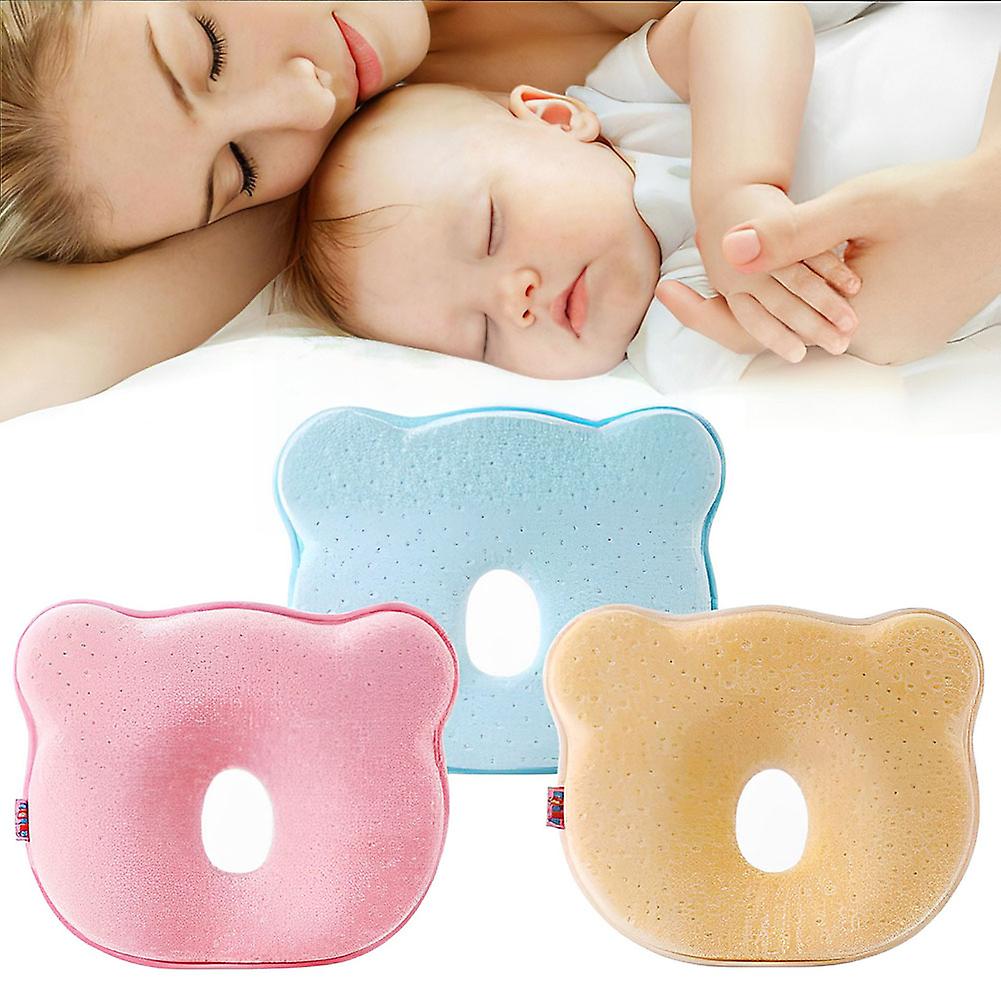 Babykussen – Ergonomisch Gevormd, 100% Organisch Katoen, Ademend – Optimale Hoofd- en Nekondersteuning