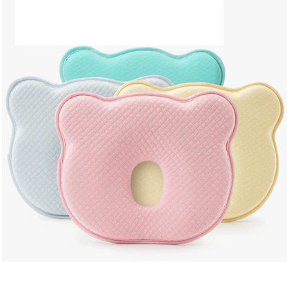 Babykussen – Ergonomisch Gevormd, 100% Organisch Katoen, Ademend – Optimale Hoofd- en Nekondersteuning