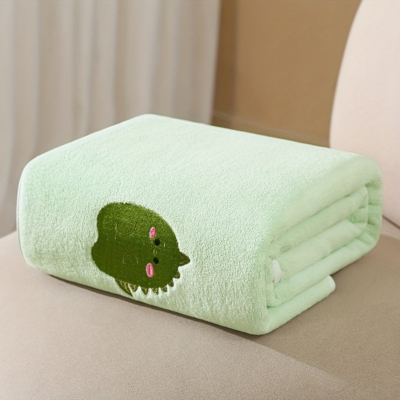 Badhanddoek – Superzachte Koraal Fleece, Sneldrogend en Pluizenvrij – Perfect voor Pasgeborenen