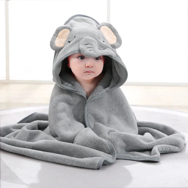 Bartje | Schattige Baby Badhanddoek en Badjas