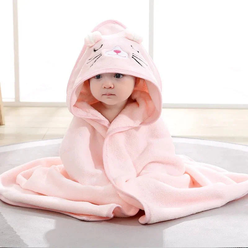 Bartje | Schattige Baby Badhanddoek en Badjas