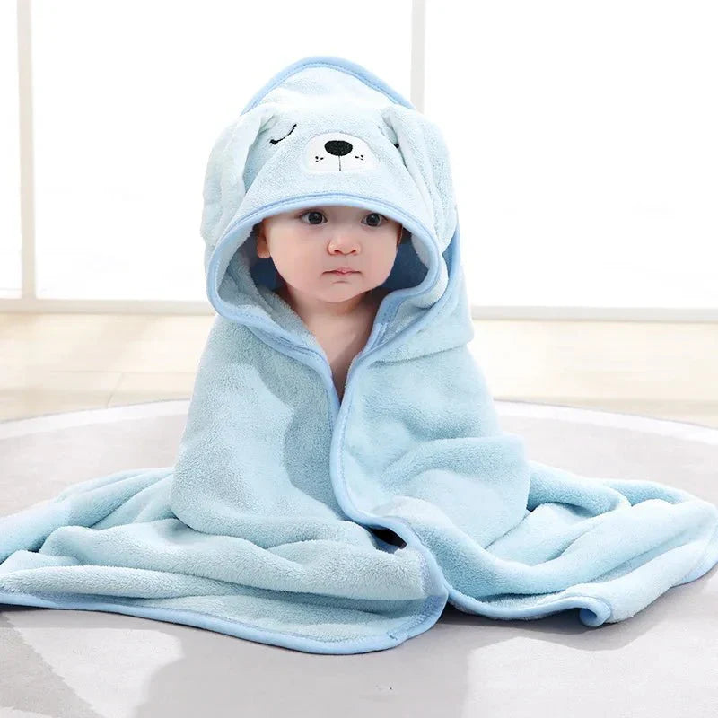 Bartje | Schattige Baby Badhanddoek en Badjas
