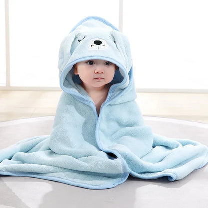 Bartje | Schattige Baby Badhanddoek en Badjas