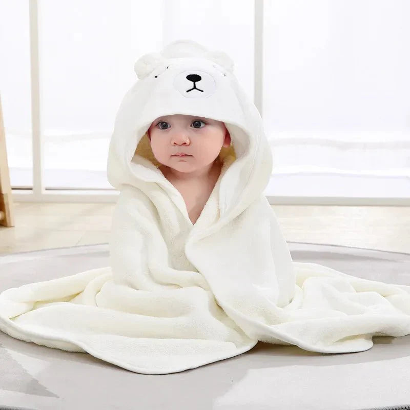 Bartje | Schattige Baby Badhanddoek en Badjas