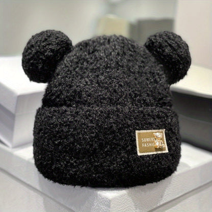 Beanie -  Schattige muts voor winterwarmte