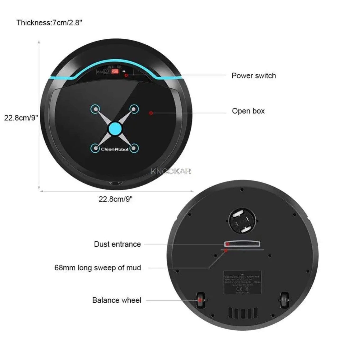 Best Beoordeelde Automatische Robotstofzuiger Autonoom Hoogst Beoordeelde Stofzuiger en Mop