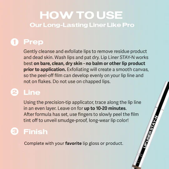 BestLiner - De Lip Liner Die Blijft Zitten, Maakt niet uit!