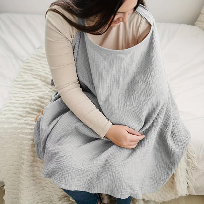 Borstvoeding Sjaal – Ademend Katoen, Zacht en Comfortabel – Perfect voor Borstvoeding in Stijl