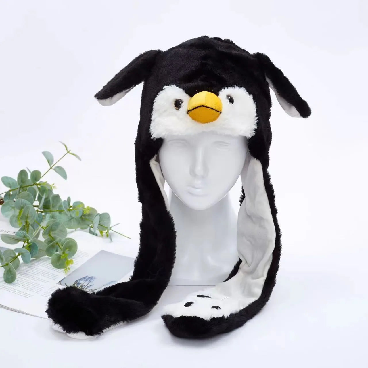 Bounce Bunny - Schattige Muts met Bewegende Oortjes
