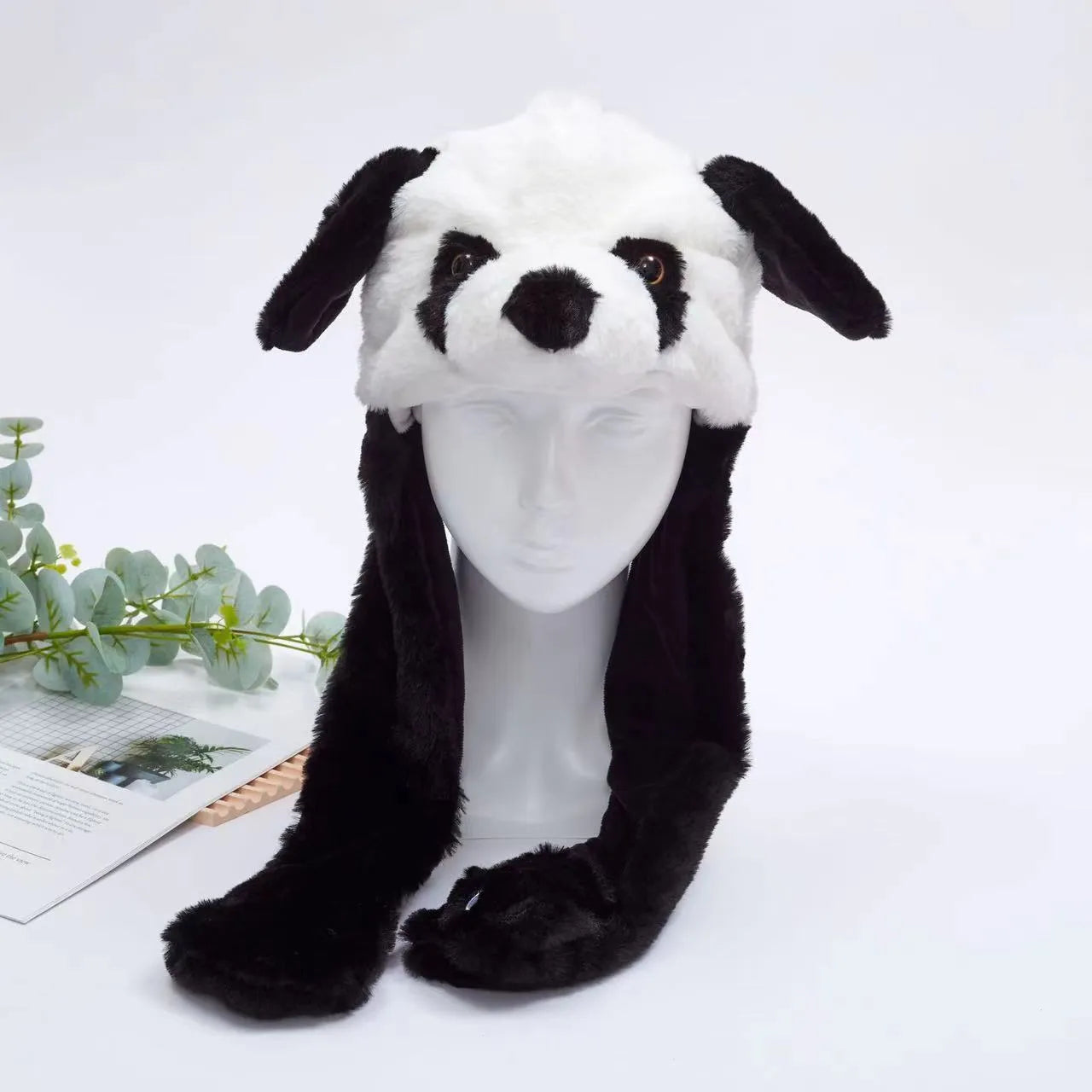 Bounce Bunny - Schattige Muts met Bewegende Oortjes