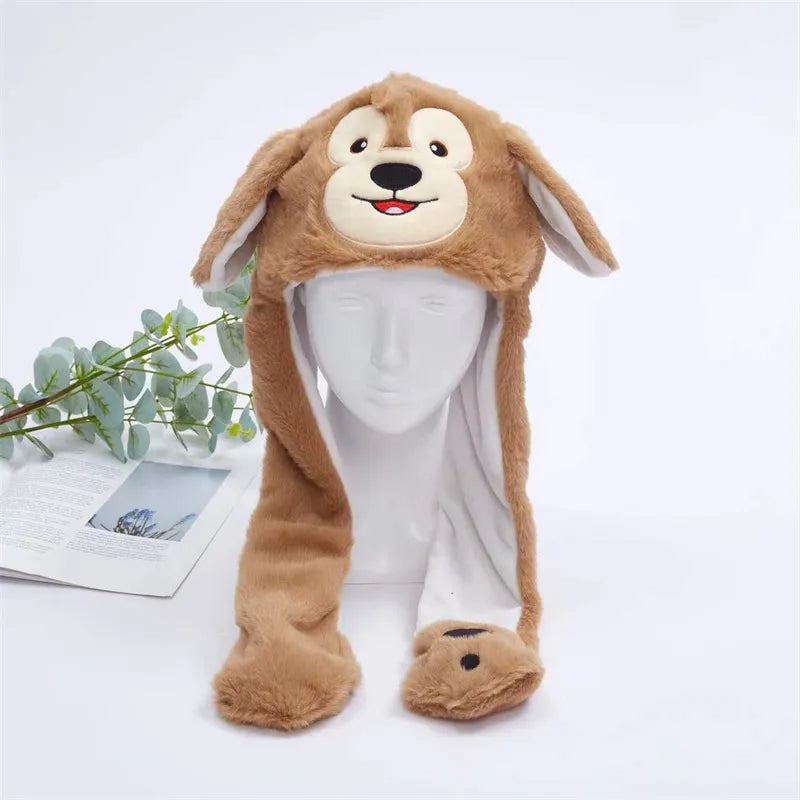 Bounce Bunny - Schattige Muts met Bewegende Oortjes
