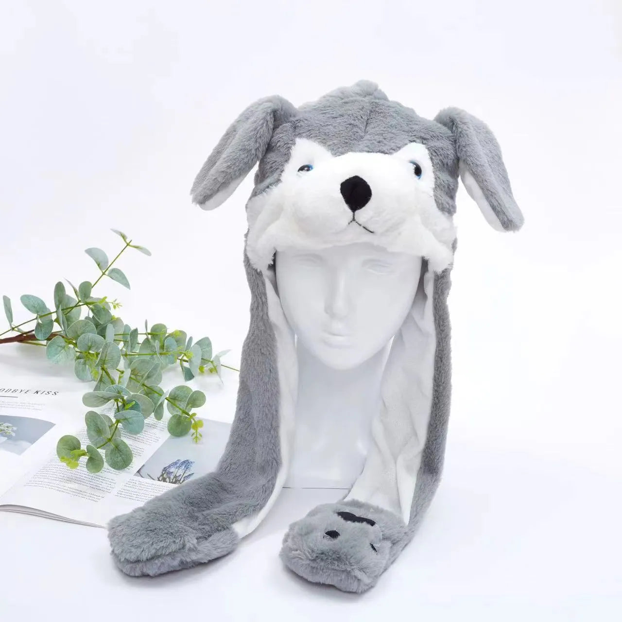 Bounce Bunny - Schattige Muts met Bewegende Oortjes