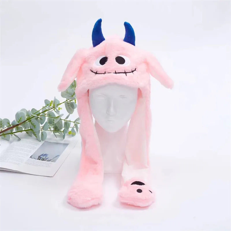Bounce Bunny - Schattige Muts met Bewegende Oortjes