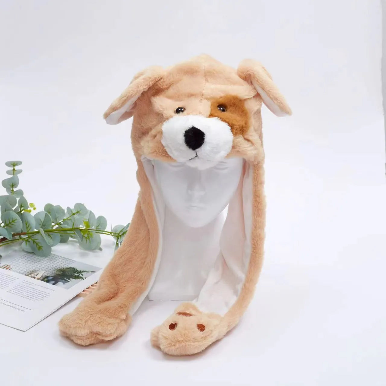Bounce Bunny - Schattige Muts met Bewegende Oortjes
