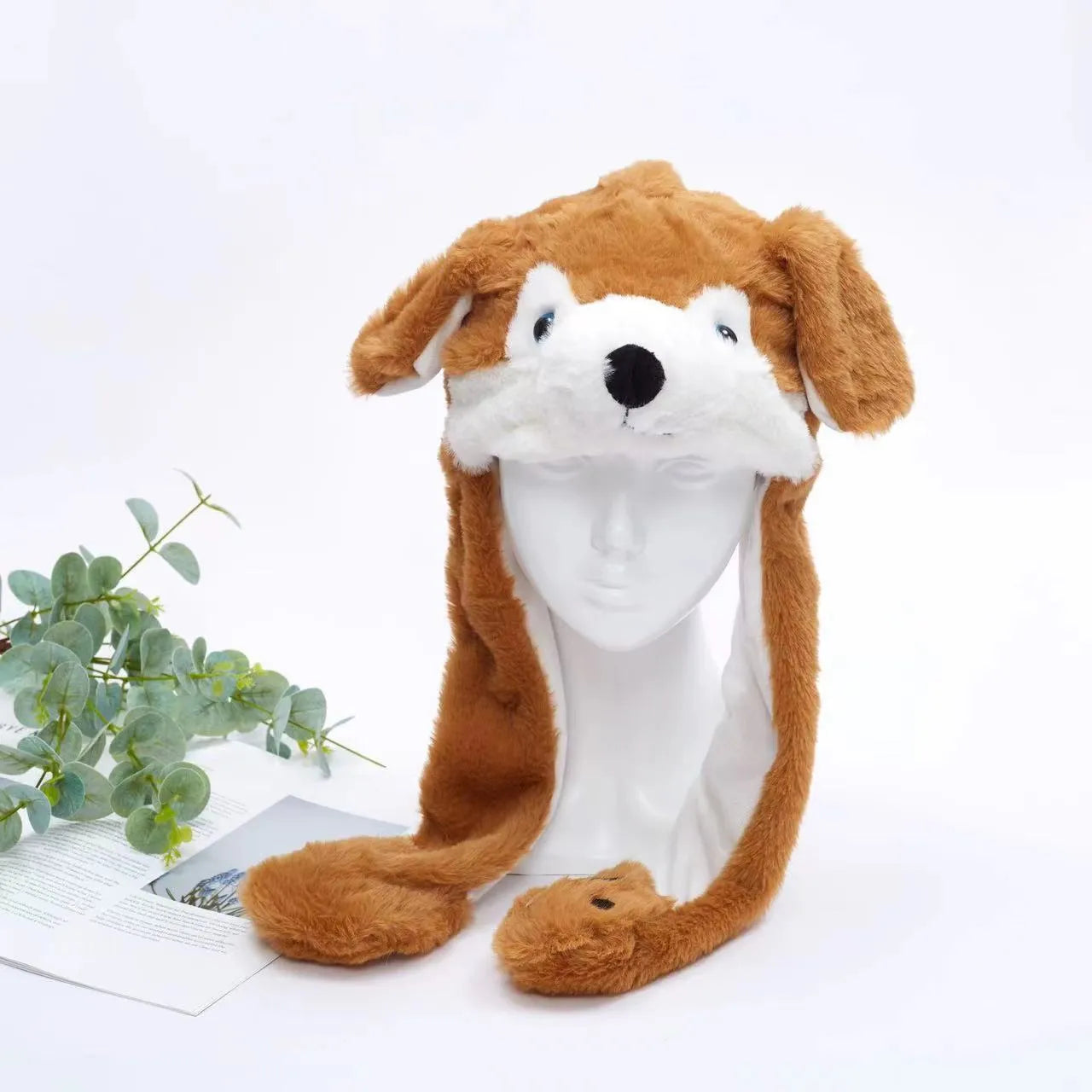 Bounce Bunny - Schattige Muts met Bewegende Oortjes