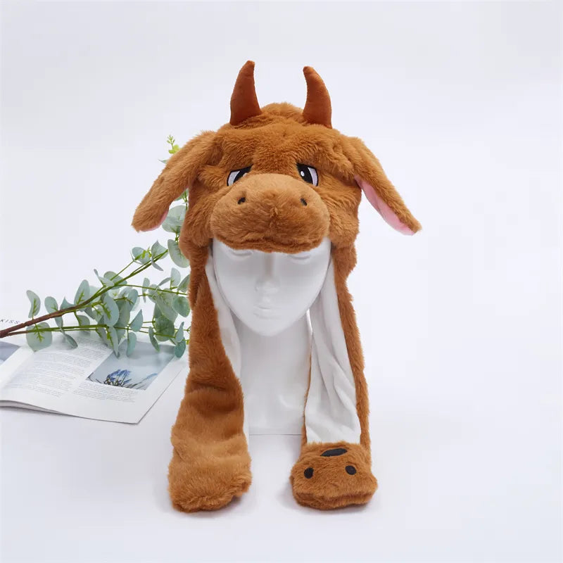 Bounce Bunny - Schattige Muts met Bewegende Oortjes