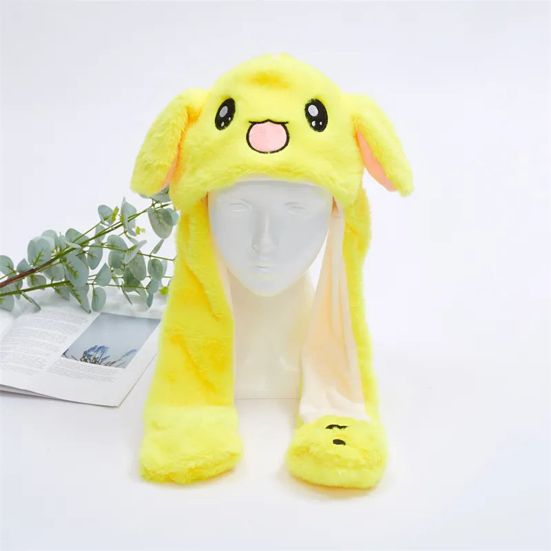 Bounce Bunny - Schattige Muts met Bewegende Oortjes