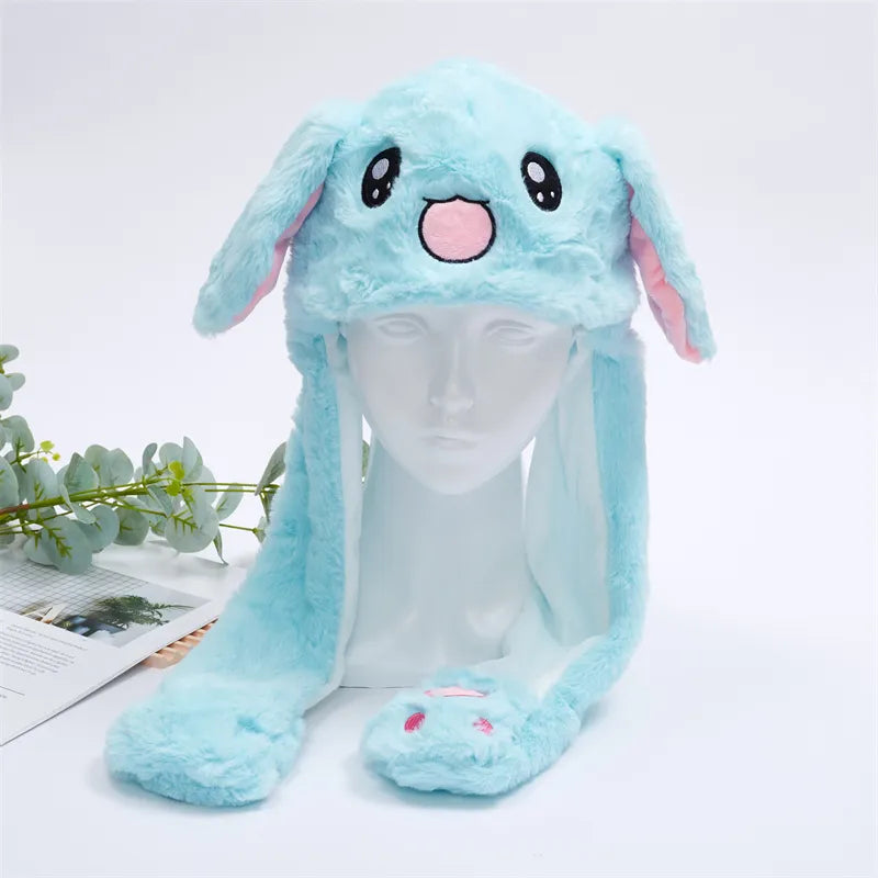 Bounce Bunny - Schattige Muts met Bewegende Oortjes