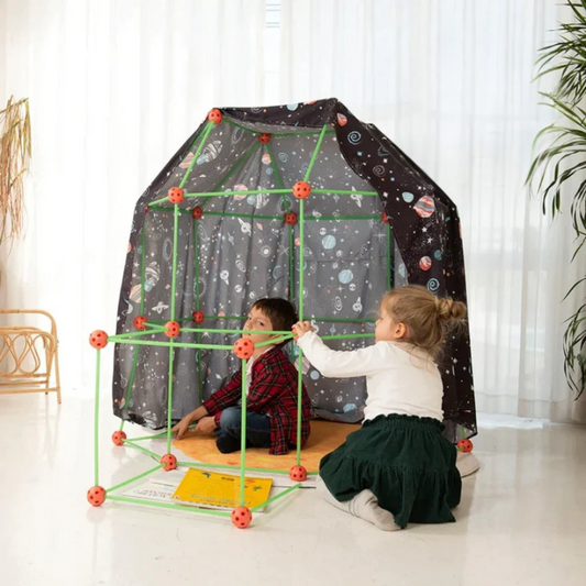 Bouw Speelgoed – Creatieve Constructieset met 21 Ballen en 45 Stokken – Educatief en Duurzaam