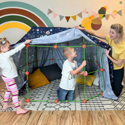 Bouw Speelgoed – Creatieve Constructieset met 21 Ballen en 45 Stokken – Educatief en Duurzaam