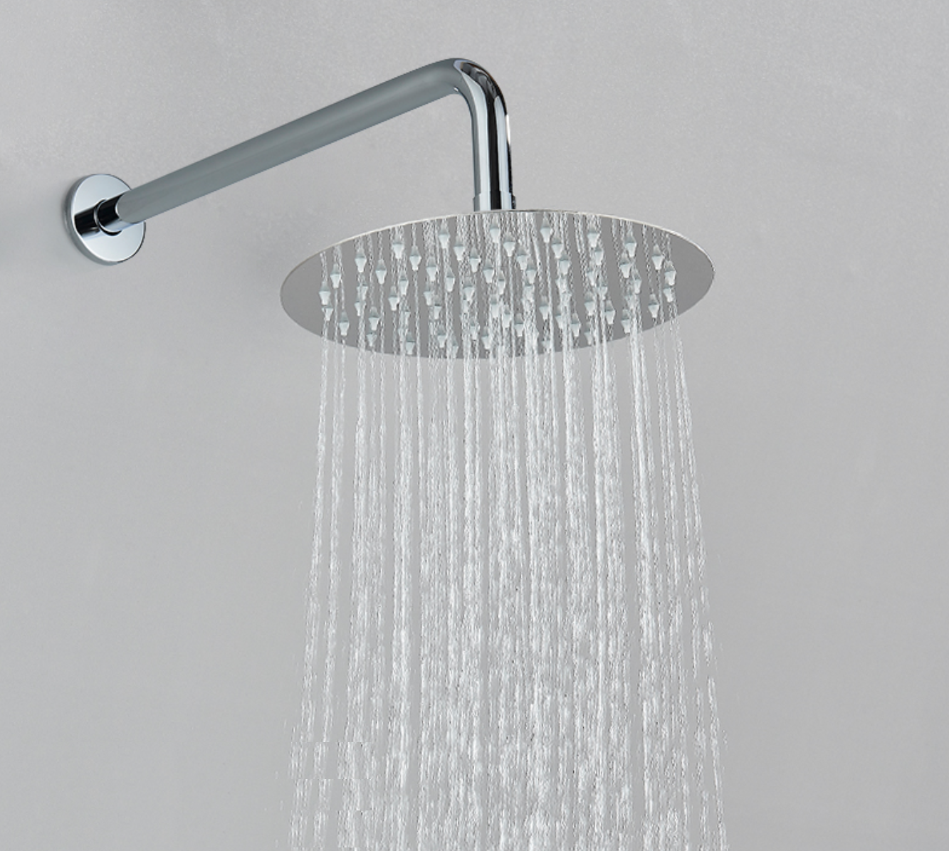 VoordeelPaleis® Lima inbouw doucheset | handdouche|mengkraan|regendouche (12 inch) | rond |Chroom 2 weg
