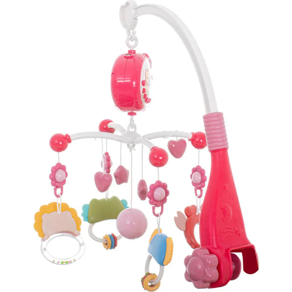 Muziekmobiel voor Baby – 40 Melodieën, Sterrenprojector en Afstandsbediening – Ideaal voor Slaaprust