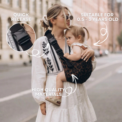 EasyNest Heupdrager – Comfortabele Opvouwbare Baby Draagzak voor Onderweg