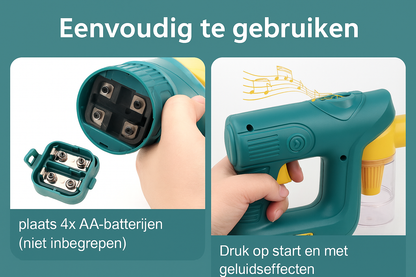 Speelgoed Stofzuiger – Realistisch Geluid en Licht, Educatief Rollenspel voor Kinderen