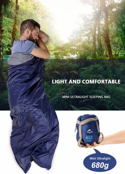 Trailease Compacte Slaapzak – Lichtgewicht Outdoor Slaapzak met Ademend Materiaal