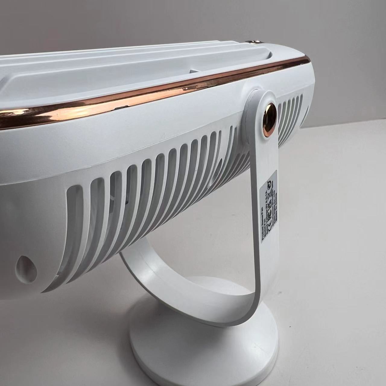 CoolNova | Draagbare luchtkoeler ventilator - 720 ° Rotatie, stil en krachtig voor thuis en buiten