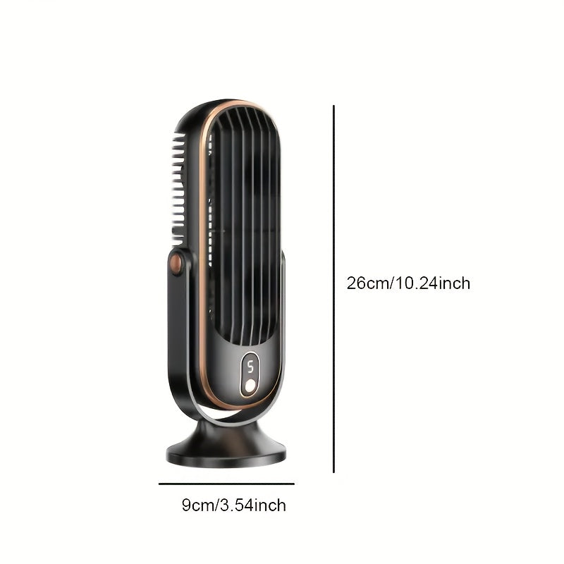 CoolNova | Draagbare luchtkoeler ventilator - 720 ° Rotatie, stil en krachtig voor thuis en buiten
