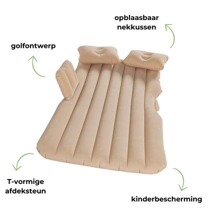 Autobed - Luchtbed voor Achterbank | Comfortabel en Draagbaar