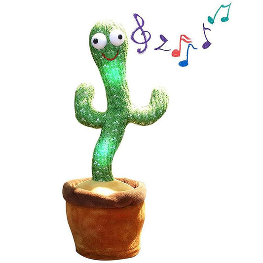 Dansende Cactus – Interactief Zang- en Dansspeelgoed, Herhaalfunctie, Geschikt voor Kinderen van Alle Leeftijden